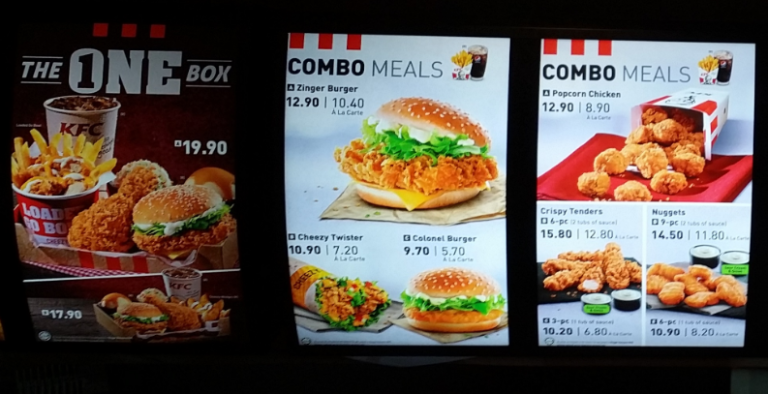 KFC Malaysia Menu & Price (Updated 2023)